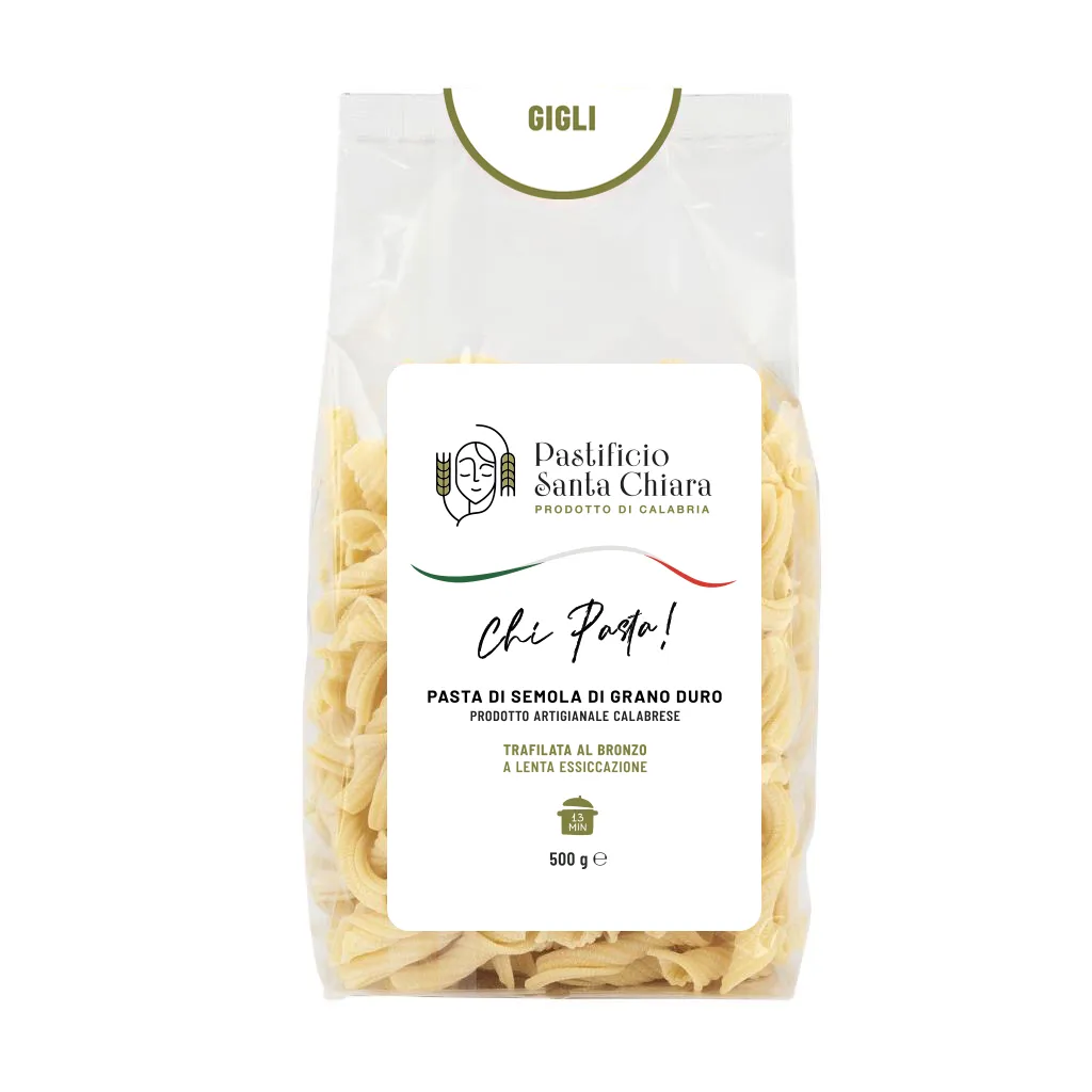 Gigli – talianske semolinové cestoviny z tvrdej pšenice (500g)