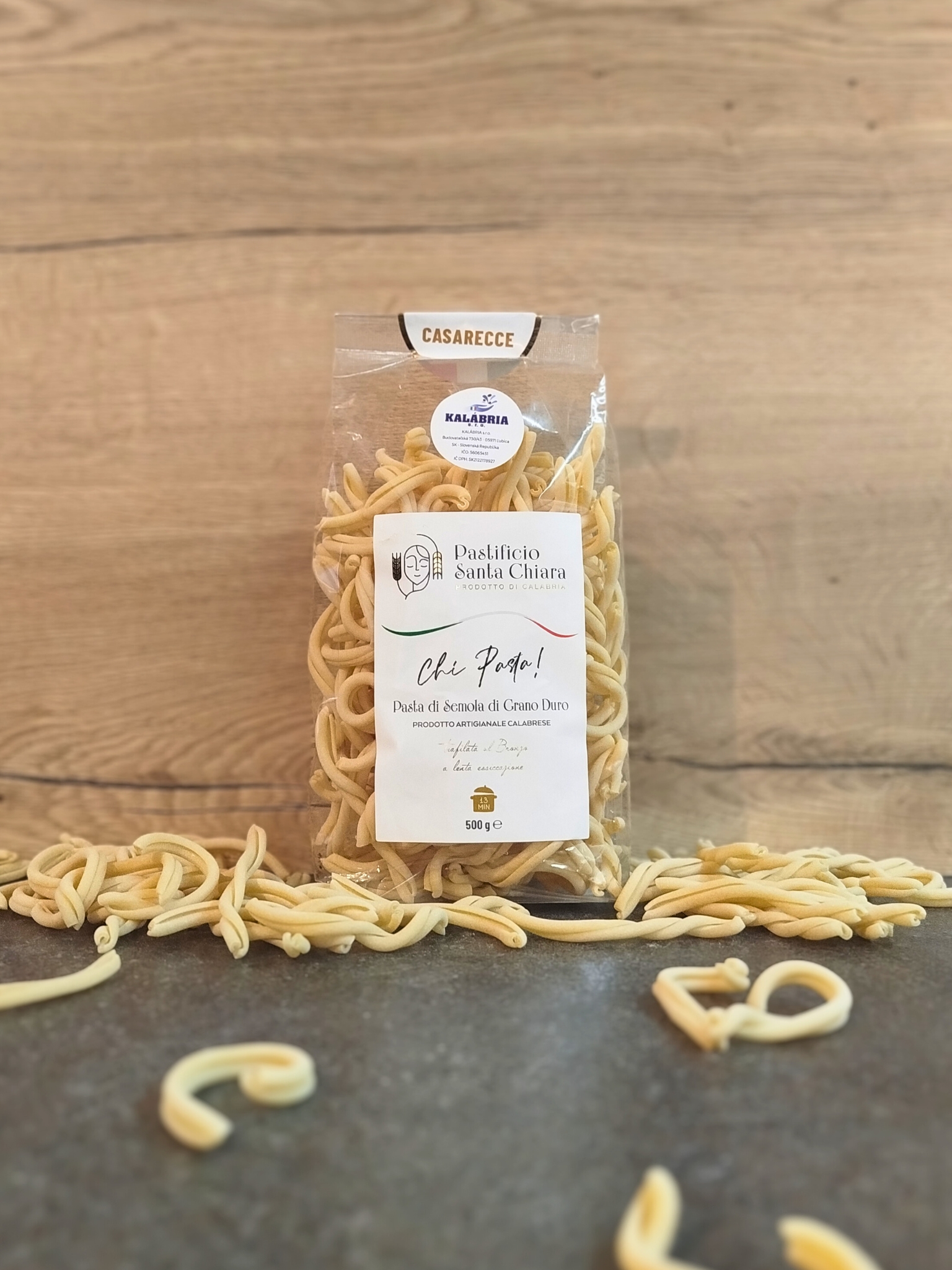 Casarecce – remeselné cestoviny z Kalábrie (500 g) - 3